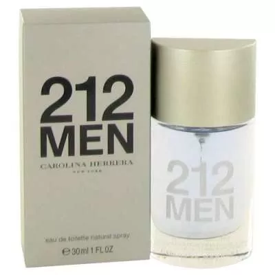 212 by Carolina Herrera Eau De Toilette Spray (New Packaging) 1 oz For Men