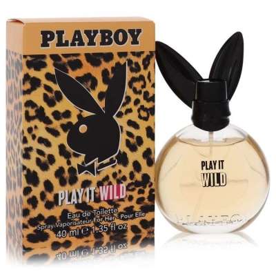 Playboy Play It Wild by Playboy Eau De Toilette Spray 1.4 oz For Women