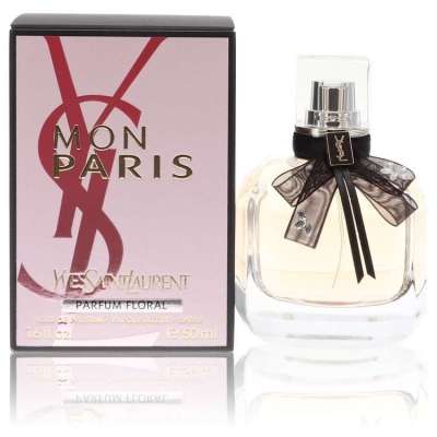 Mon Paris Parfum Floral by Yves Saint Laurent Eau De Parfum Spray 1.6 oz For Women