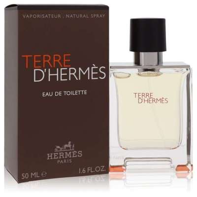 Terre D'Hermes by Hermes Eau De Toilette Spray 1.7 oz For Men