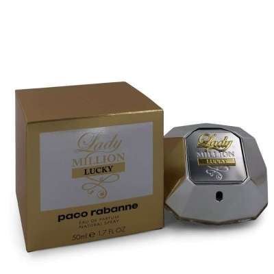Lady Million Lucky by Paco Rabanne Eau De Parfum Spray 1.7 oz For Women