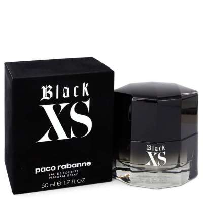 Black XS by Paco Rabanne Eau De Toilette Spray 1.7 oz For Men