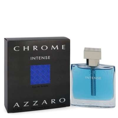Chrome Intense by Azzaro Eau De Toilette Spray 1.7 oz For Men
