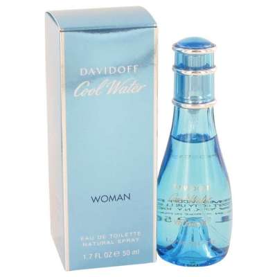 COOL WATER by Davidoff Eau De Toilette Spray 1.7 oz For Women