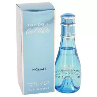 COOL WATER by Davidoff Eau De Toilette Spray 1.7 oz For Women