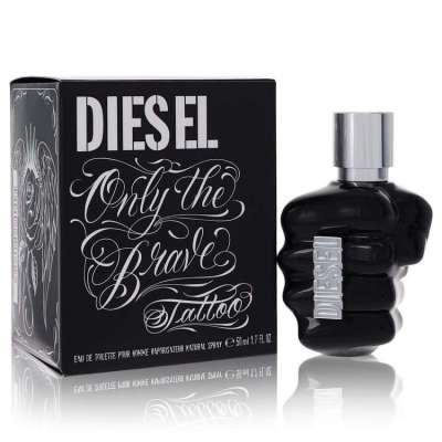 Only The Brave Tattoo by Diesel Eau De Toilette Spray 1.7 oz For Men