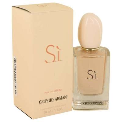 Armani Si by Giorgio Armani Eau De Toilette Spray 1.7 oz For Women