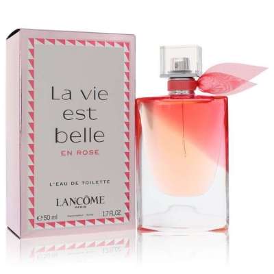 La Vie Est Belle En Rose by Lancome L'eau De Toilette Spray 1.7 oz For Women