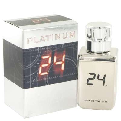 24 Platinum The Fragrance by ScentStory Eau De Toilette Spray 1.7 oz For Men