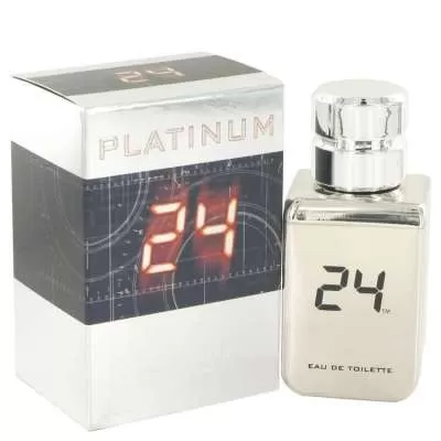 24 Platinum The Fragrance by ScentStory Eau De Toilette Spray 1.7 oz For Men