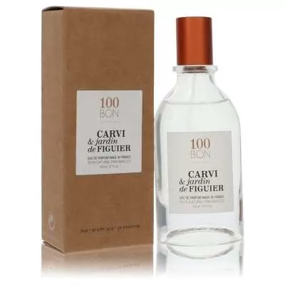100 Bon Carvi & Jardin De Figuier by 100 Bon Eau De Parfum Spray (Unisex Refillable) 1.7 oz For Men