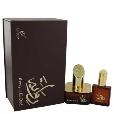 Riwayat El Oud by Afnan Eau De Parfum Spray + Free .67 oz Travel EDP Spray 1.7 oz For Women