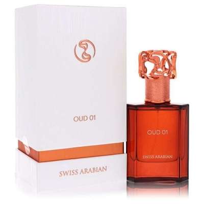 Swiss Arabian Oud 01 by Swiss Arabian Eau De Parfum Spray (Unisex) 1.7 oz For Men
