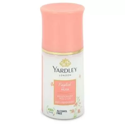 Yardley English Musk by Yardley London Deodorant Roll-On Alcohol Free 1.7 oz For Women