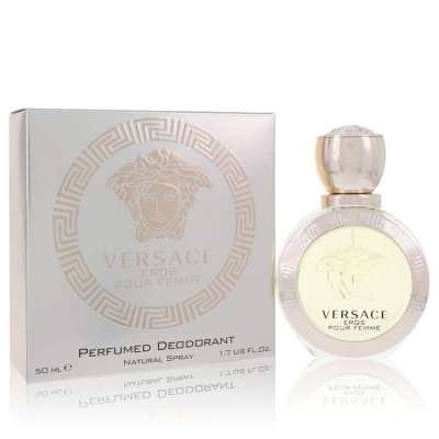 Versace Eros by Versace Deodorant Spray 1.7 oz For Women