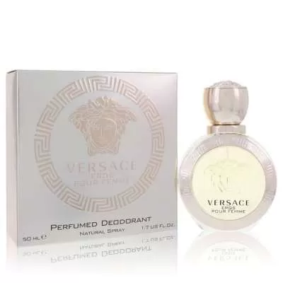 Versace Eros by Versace Deodorant Spray 1.7 oz For Women