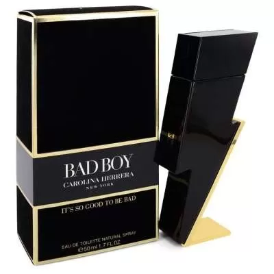 Bad Boy by Carolina Herrera Eau De Toilette Spray 1.7 oz For Men
