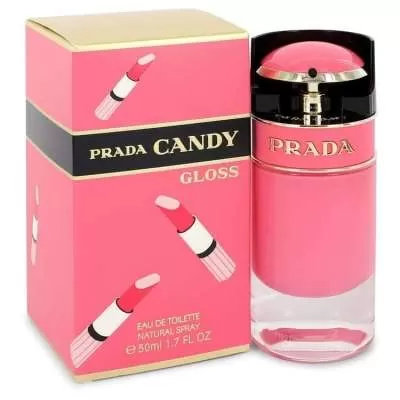 Prada Candy Gloss by Prada Eau De Toilette Spray 1.7 oz For Women