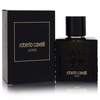 Roberto Cavalli Uomo by Roberto Cavalli Eau De Toilette Spray 2 oz For Men