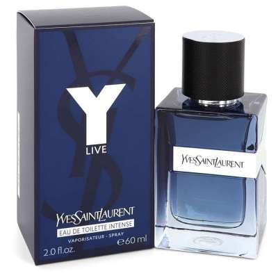 Y Live Intense by Yves Saint Laurent Eau De Toilette Spray 2 oz For Men