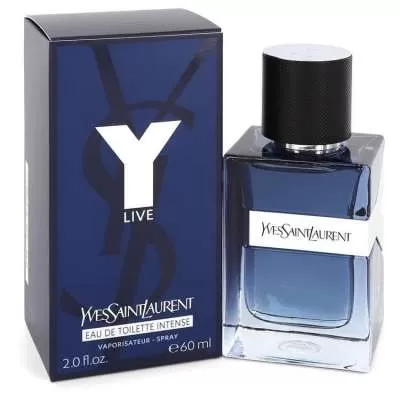 Y Live Intense by Yves Saint Laurent Eau De Toilette Spray 2 oz For Men