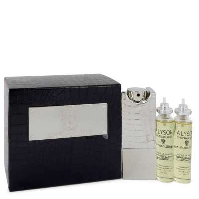 Chocman Mint by Alyson Oldoini  Eau De Parfum Refillable Spray Includes 3 x Refills and Atomizer 2 o