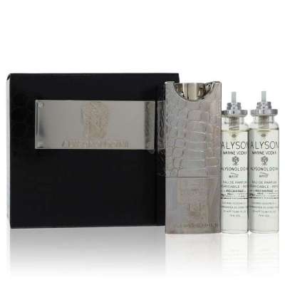 Marine Vodka by Alyson Oldoini  Eau De Parfum Refillable Spray Includes 3 x 20ml and Refillable Atom