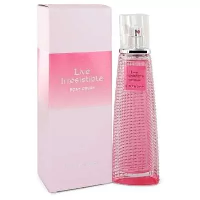 Live Irresistible Rosy Crush by Givenchy Eau De Parfum Florale Spray 2.5 oz For Women