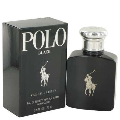 Polo Black by Ralph Lauren Eau De Toilette Spray 2.5 oz For Men