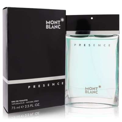 Presence by Mont Blanc Eau De Toilette Spray 2.5 oz For Men