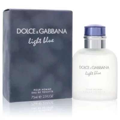 Light Blue by Dolce & Gabbana Eau De Toilette Spray 2.5 oz For Men