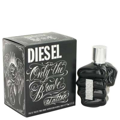 Only The Brave Tattoo by Diesel Eau De Toilette Spray 2.5 oz For Men