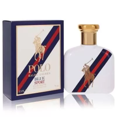 Polo Blue Sport by Ralph Lauren Eau De Toilette Spray 2.5 oz For Men