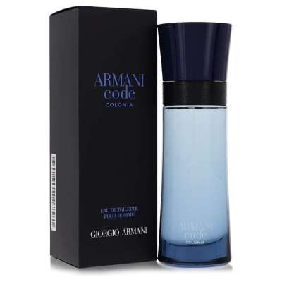 Armani Code Colonia by Giorgio Armani Eau De Toilette Spray 2.5 oz For Men