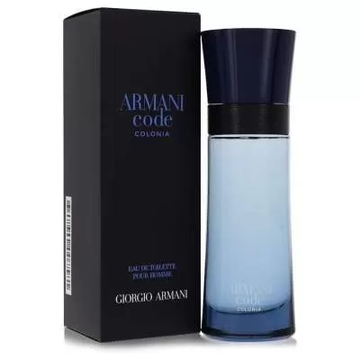 Armani Code Colonia by Giorgio Armani Eau De Toilette Spray 2.5 oz For Men