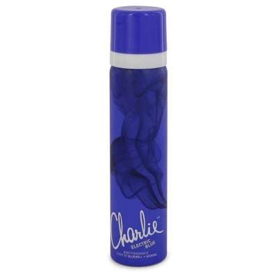 Charlie Electric Blue by Revlon Body Spray 2.5 oz For Women