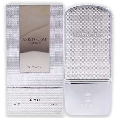 Ajmal Aristocrat Platinum by Ajmal Eau De Parfum Spray 2.5 oz For Men