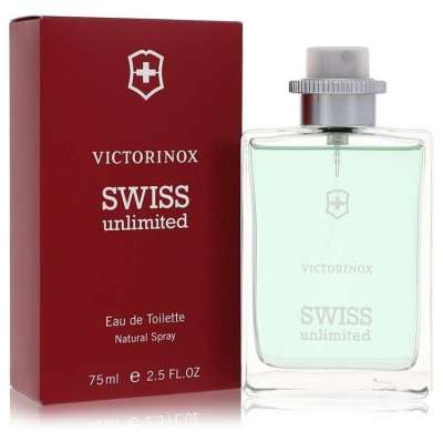 Swiss Unlimited by Victorinox Eau De Toilette Spray 2.5 oz For Men