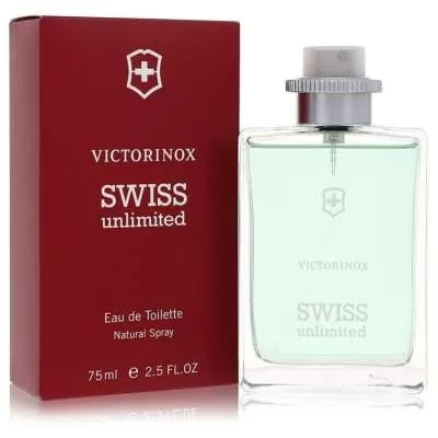 Swiss Unlimited by Victorinox Eau De Toilette Spray 2.5 oz For Men