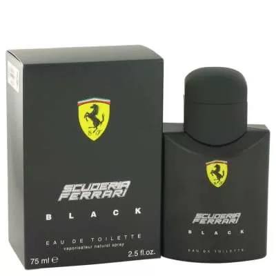 Ferrari Scuderia Black by Ferrari Eau De Toilette Spray 2.5 oz For Men