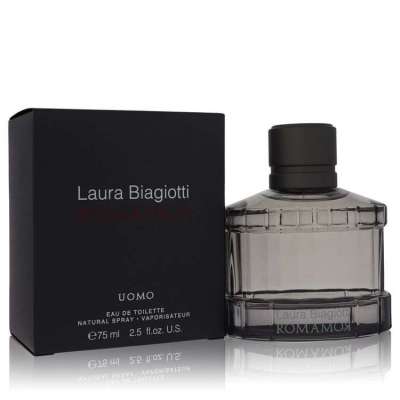 Romamor Uomo by Laura Biagiotti Eau De Toilette Spray 2.5 oz For Men