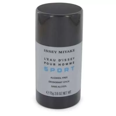 L'eau D'Issey Pour Homme Sport by Issey Miyake Alcohol Free Deodorant Stick 2.6 oz For Men