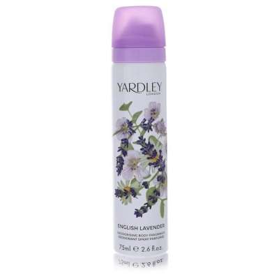 English Lavender by Yardley London Refreshing Body Spray (Unisex) 2.6 oz For Women