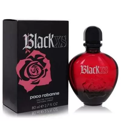 Black XS by Paco Rabanne Eau De Toilette Spray 2.7 oz For Women
