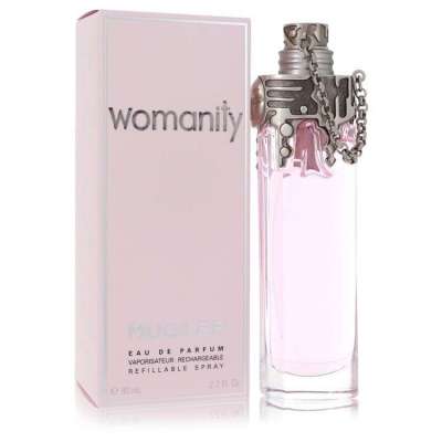 Womanity by Thierry Mugler Eau De Parfum Refillable Spray 2.7 oz For Women
