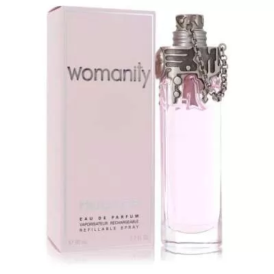 Womanity by Thierry Mugler Eau De Parfum Refillable Spray 2.7 oz For Women