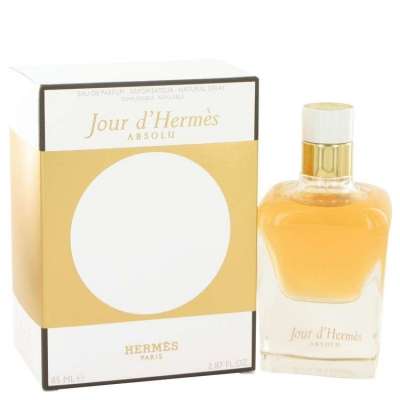 Jour D'hermes Absolu by Hermes Eau De Parfum Spray Refillable 2.87 oz For Women