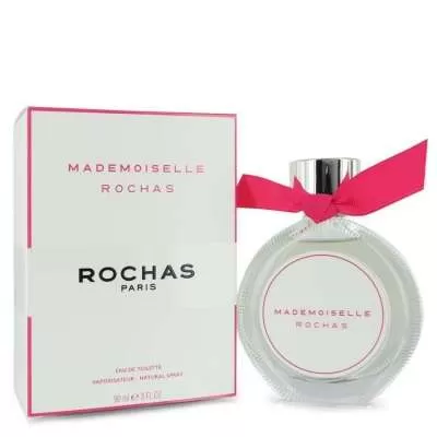 Mademoiselle Rochas by Rochas Eau De Toilette Spray 3 oz For Women