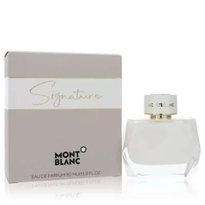 Montblanc Signature by Mont Blanc Eau De Parfum Spray 3 oz For Women