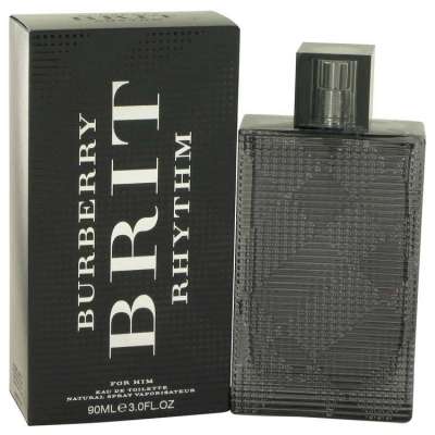 Burberry Brit Rhythm by Burberry Eau De Toilette Spray 3 oz For Men